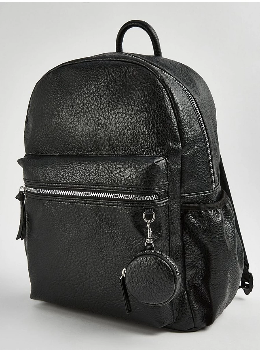 "George at Asda Black Animal Print Baby Changing Bag – Stylish & Practical Diaper Bag for Infants"