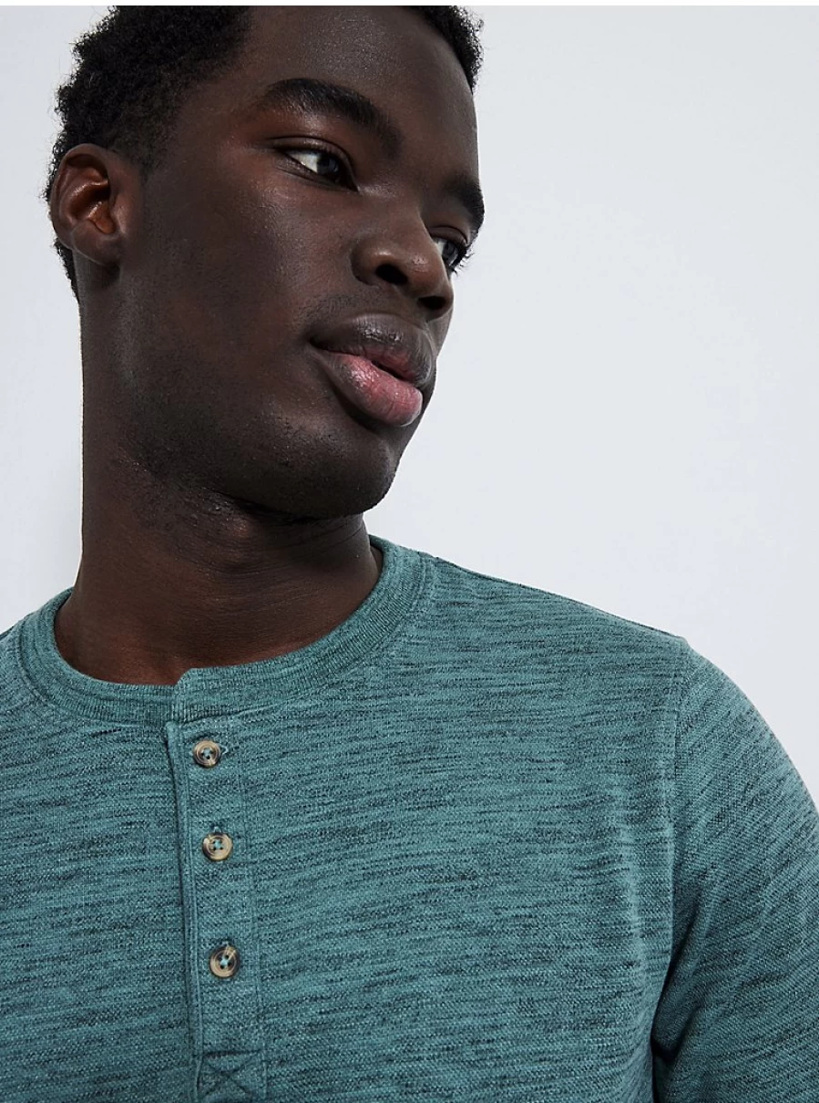 "George at Asda Men's Textured Long Sleeve Shirt with Green Button Fastening – Review & Style Guide"