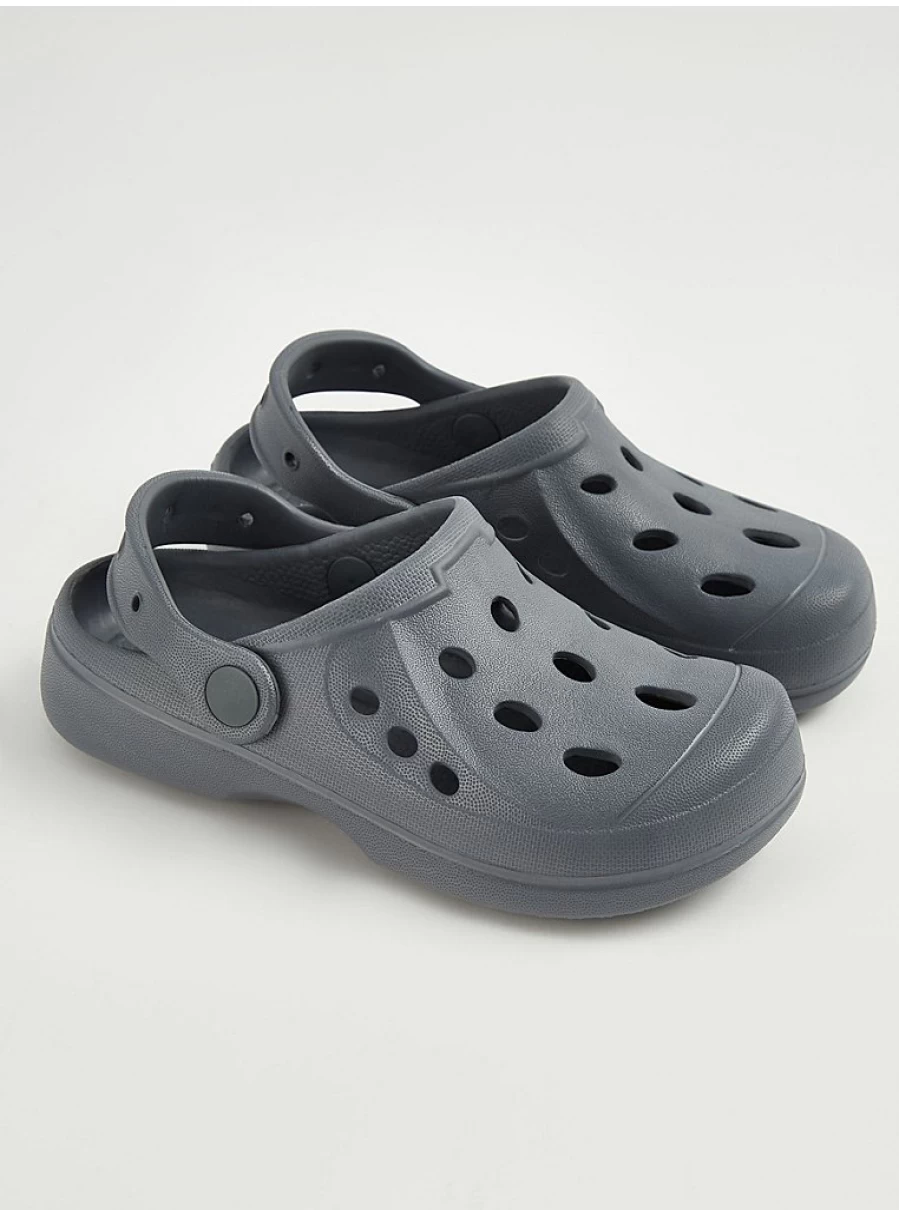 "George at Asda Boys Grey Clogs | Kids Comfortable Slip-On Shoes Review"