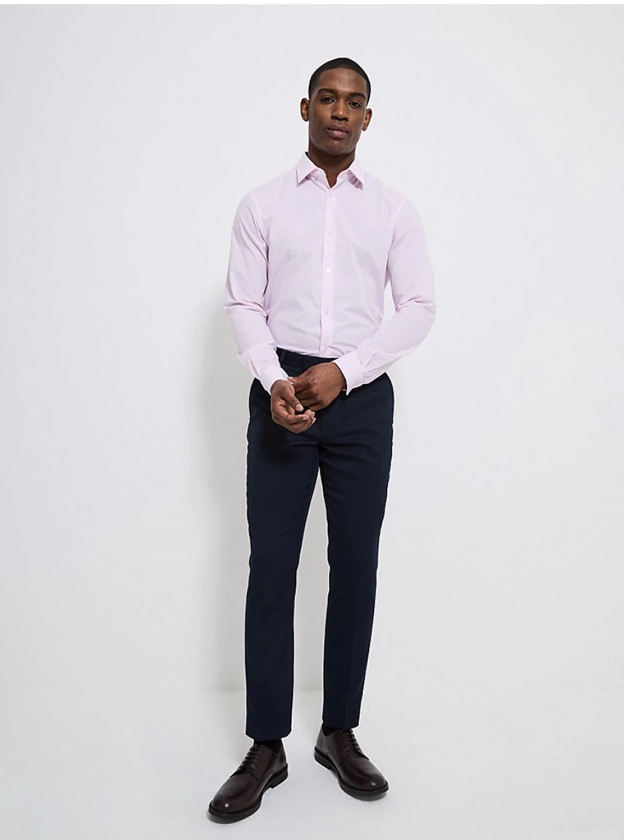 "George at Asda Men's Navy Slim Fit Formal Trousers – Review & Style Guide"