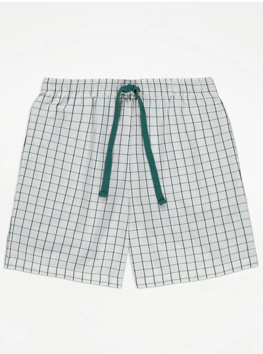 "George at Asda Men's Green Check Short Pyjamas – Comfort & Style Review"