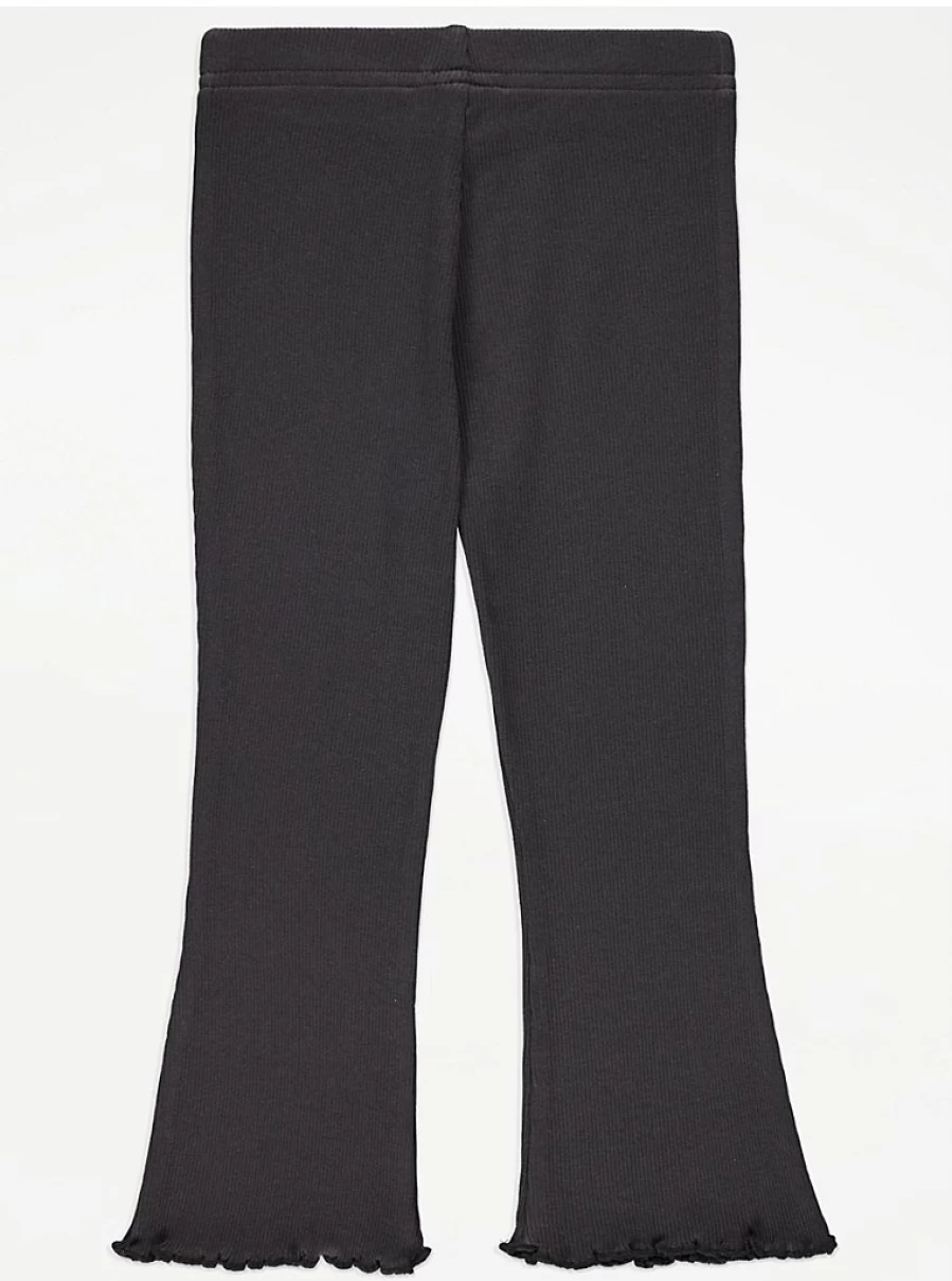 "George at Asda Kids Charcoal Ribbed Kick Flare Trousers Review & Buying Guide"