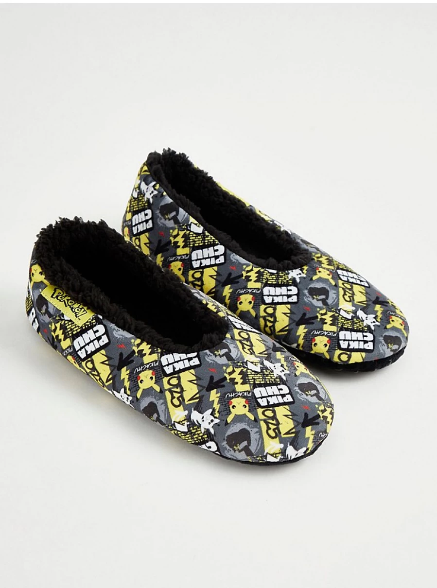 Men's Pokemon Pikachu Slipper Socks by George at Asda - Comfortable & Cute Design