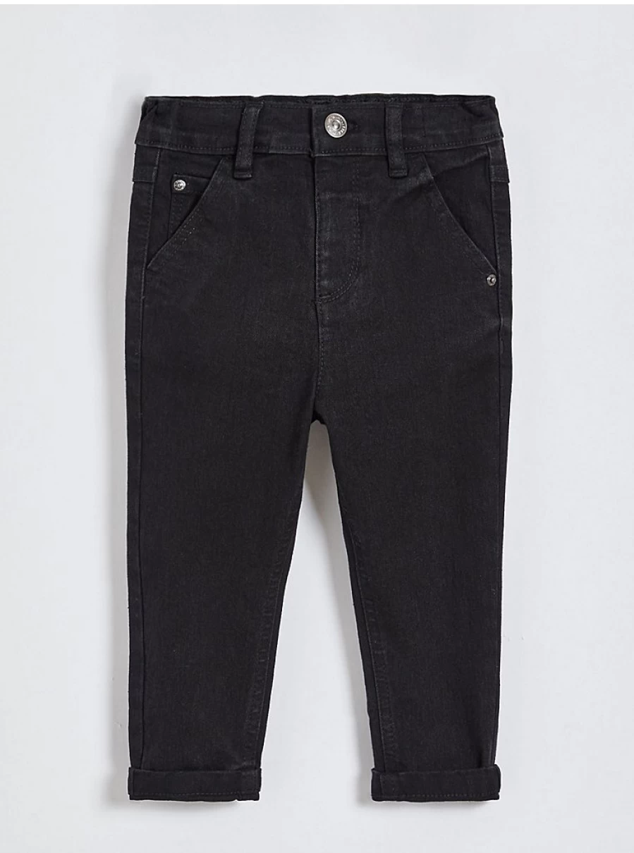 "George at Asda Boys' Black Relaxed Fit Jeans – Comfortable Kids' Denim Pants Review"