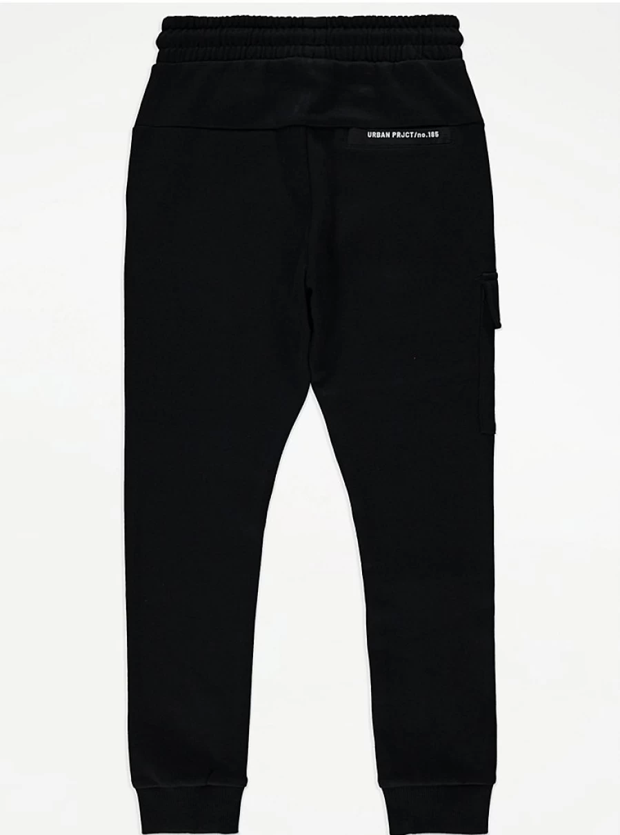 "George at Asda Boys' Black Urban Cargo Joggers | Project Cargo Pocket Pants Review"