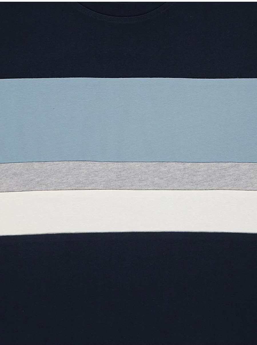 Men's Navy Colour Block Short Pyjamas - George at Asda Comfort Sleepwear Review
