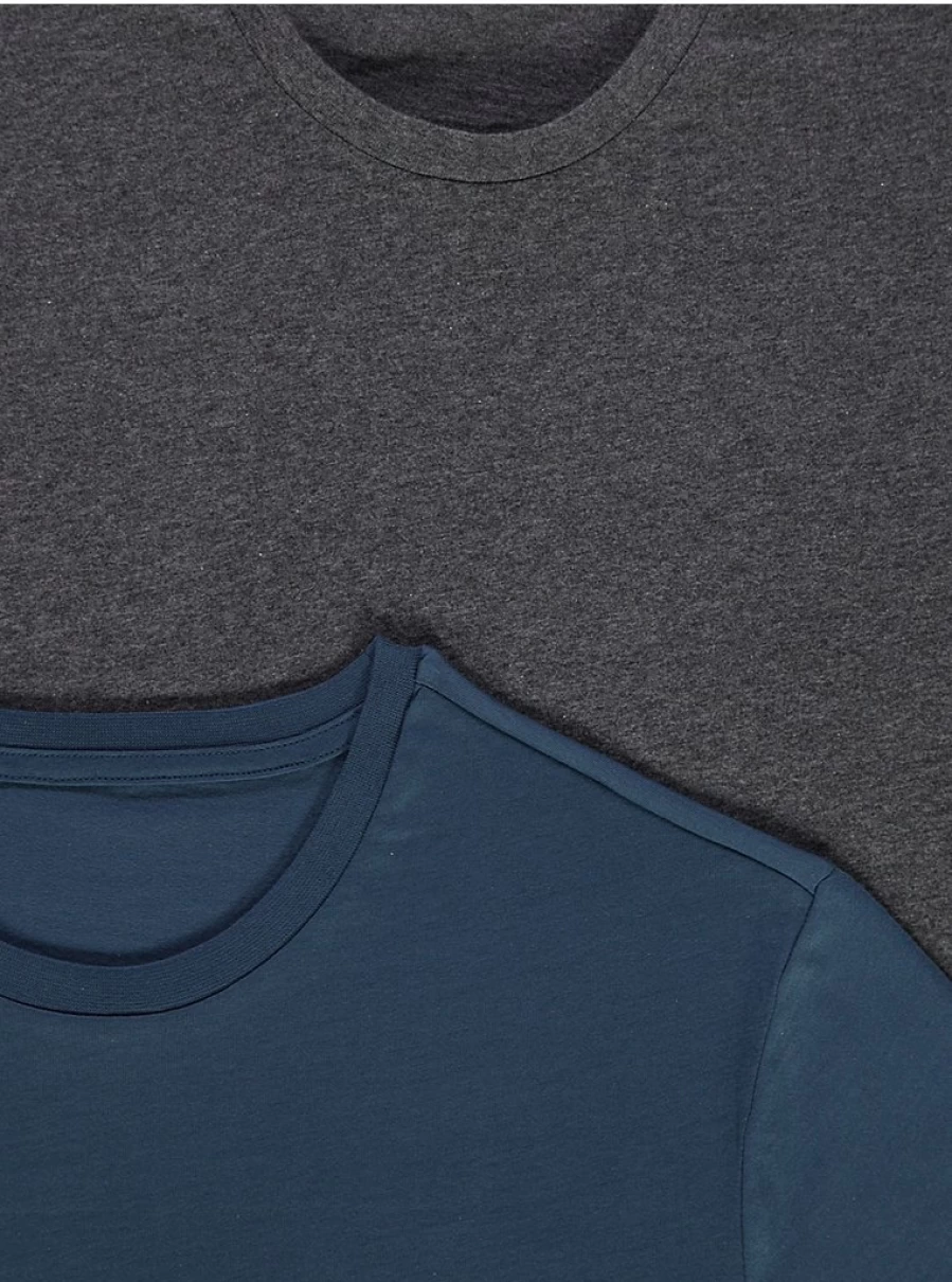 "George at Asda Men's 2 Pack Short Sleeve Pyjama Tops – Comfort & Style"
