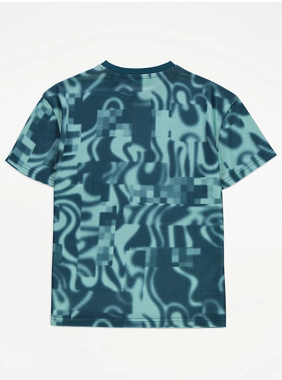"George at Asda Boys' Blue Wave T-Shirt and Shorts Set – Kids' Outfit Review"