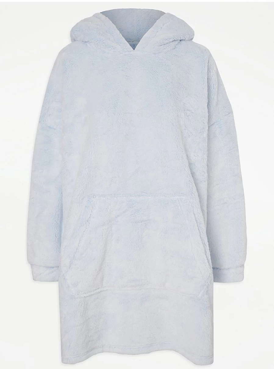 "George at Asda Light Blue Fleece Hoodie - Cozy Snuggle Pullover Review"