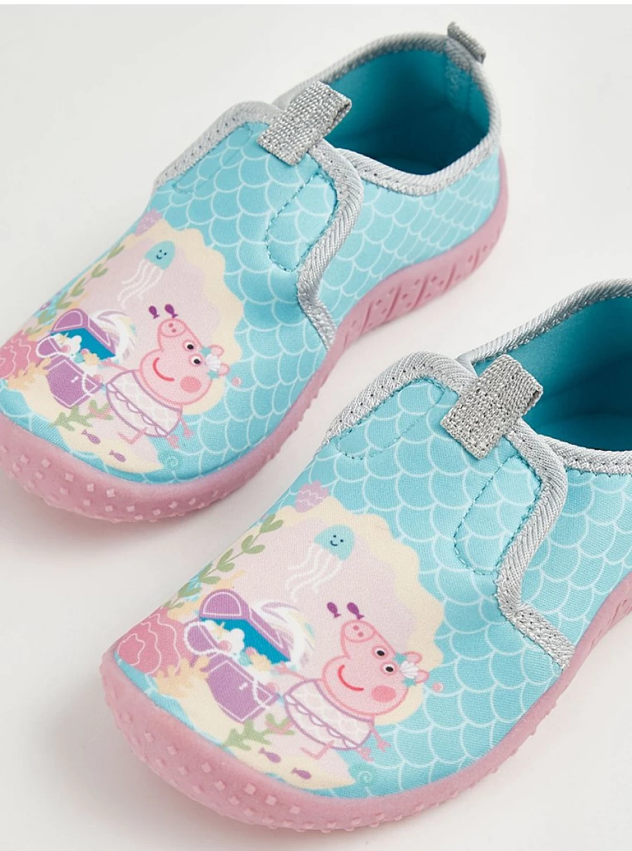 Peppa Pig Blue Aqua Shoes for Girls - George at Asda Kids' Water Shoes Review