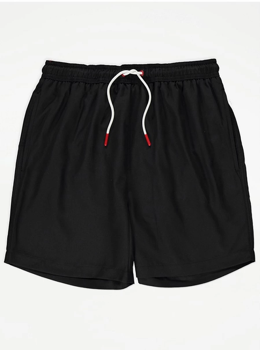 Men's Black Swim Shorts by George at Asda - Comfort & Style for Swimming