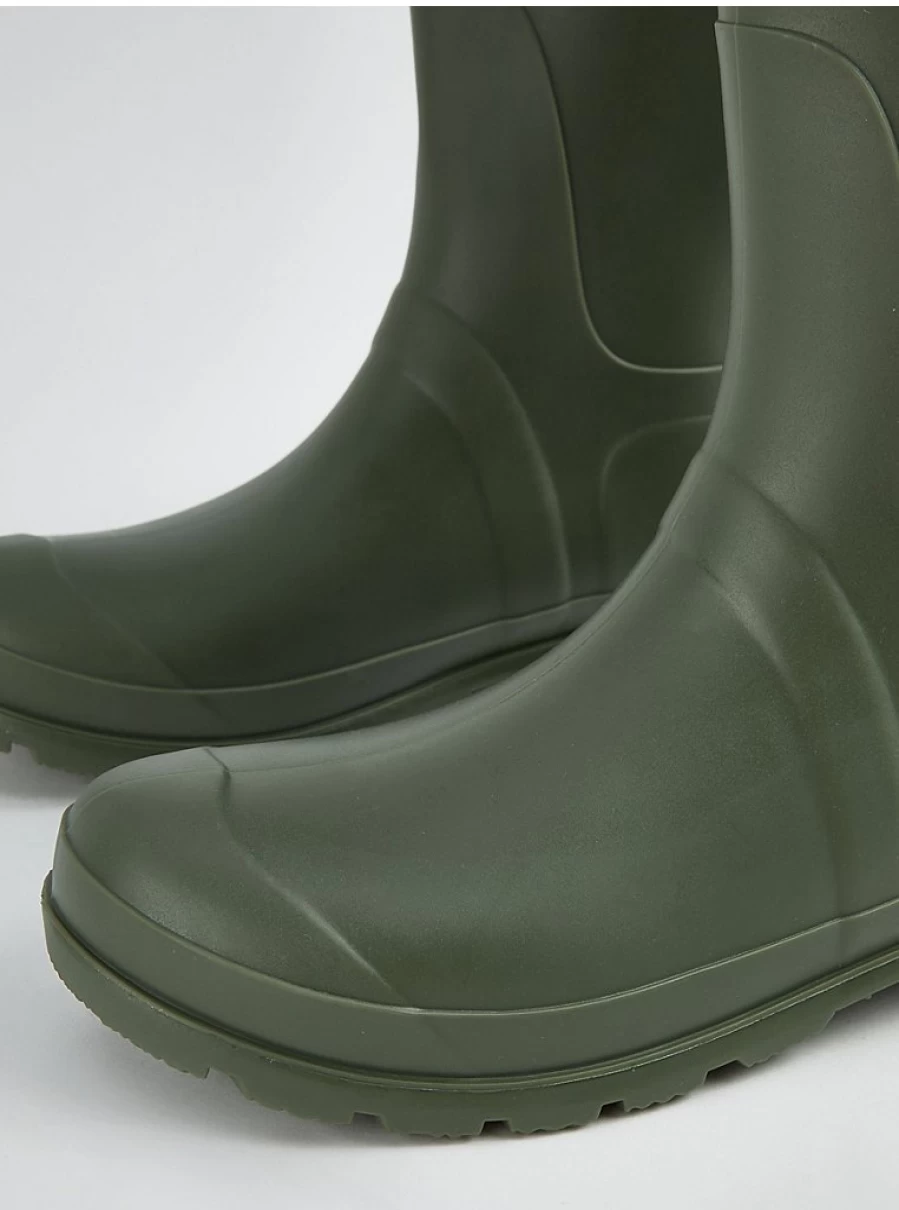 Men's Khaki Buckle Wellington Boots by George at Asda | Durable & Stylish Rain Boots