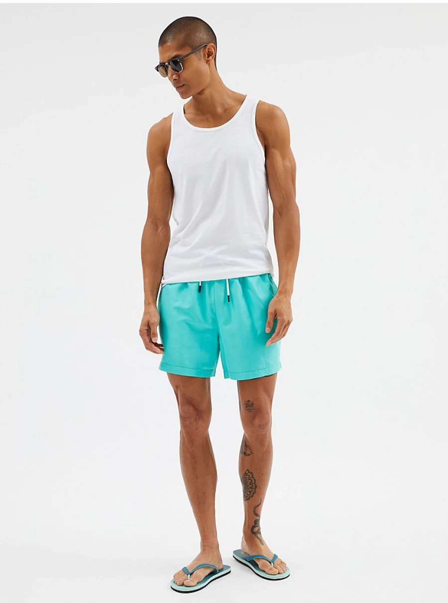 Men's Mint Green Swim Shorts | Comfort & Style | George at Asda