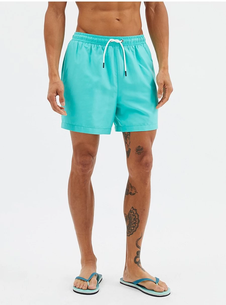 Men's Mint Green Swim Shorts | Comfort & Style | George at Asda