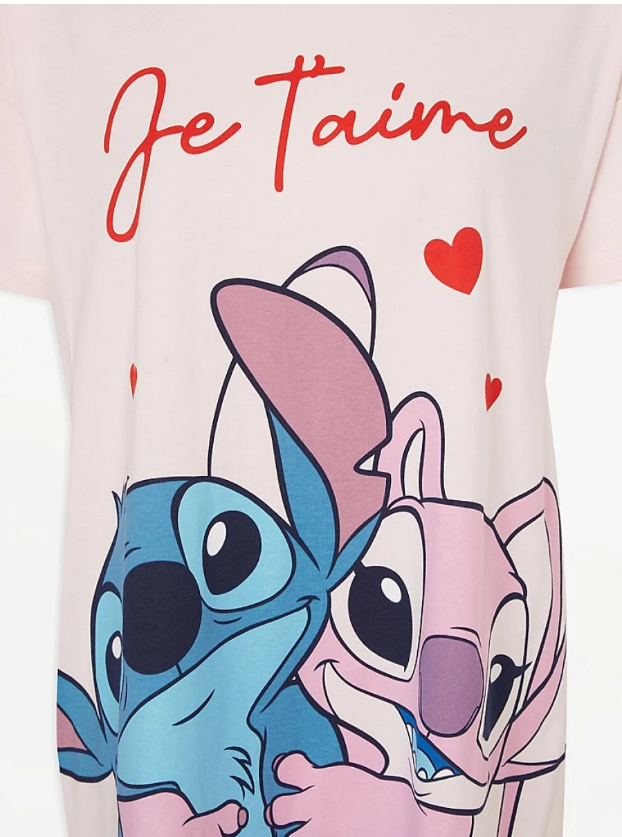 Disney Lilo & Stitch Heart Print Nightdress | Women's Sleepwear | George at Asda