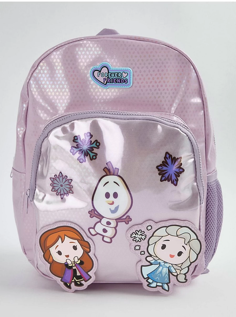 Disney Frozen Girls' Lilac Shimmer Rucksack Backpack - Forever Friends Collection | George at Asda