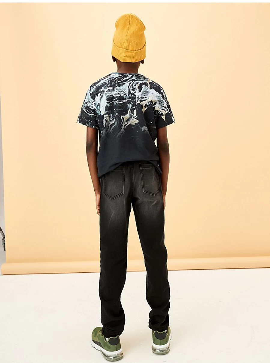 "George at Asda Boys' Black Wash Pull On Jeans – Comfortable and Stylish Kids' Jeans Review"