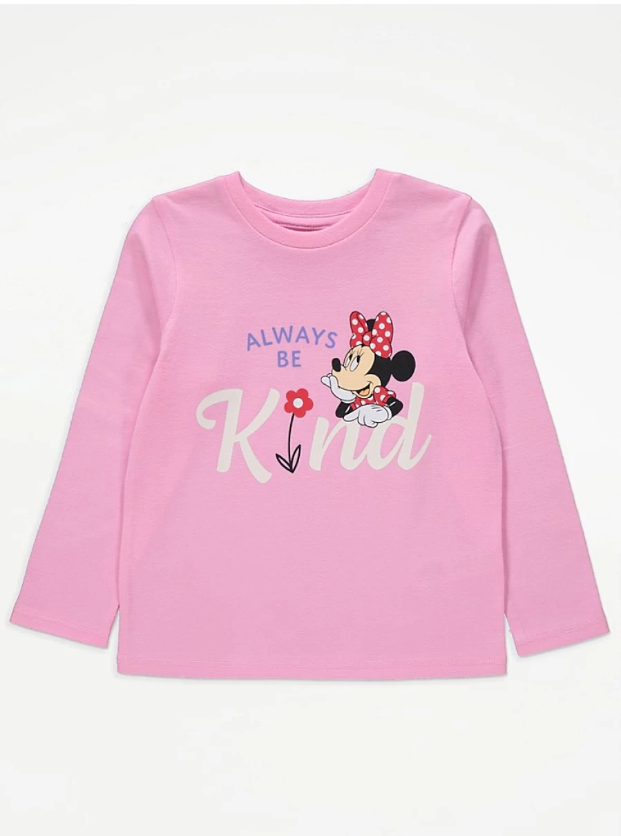 "George at Asda Kids' Disney Minnie Mouse Pink Long Sleeve T-Shirt Reviews"