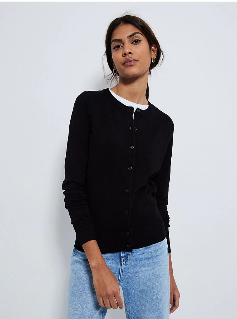 "George at Asda Women's Black Long Sleeve Cardigan Review & Style Guide"