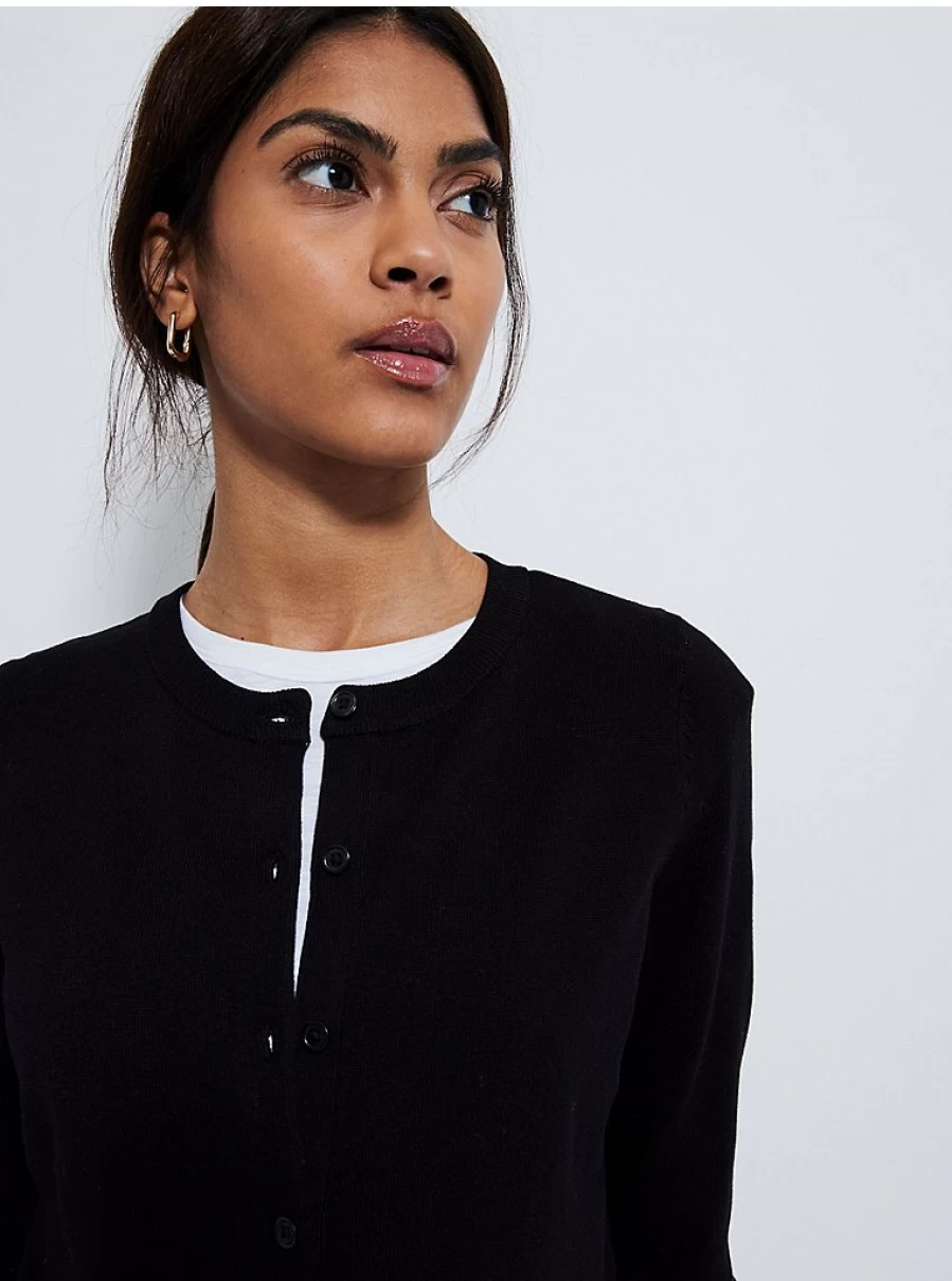 "George at Asda Women's Black Long Sleeve Cardigan Review & Style Guide"