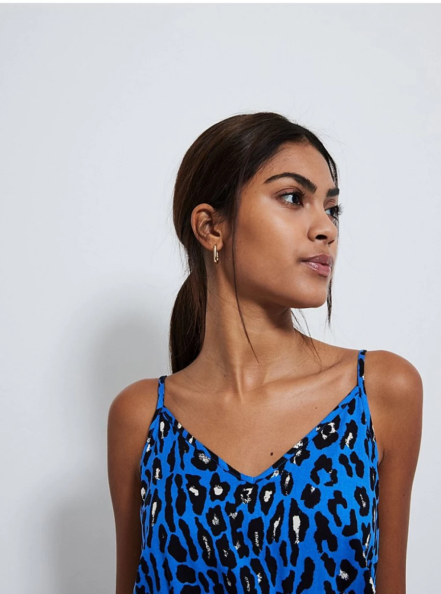 "George at Asda Women's Blue Leopard Print Sleeveless Jumpsuit – Reviews & Style Guide"