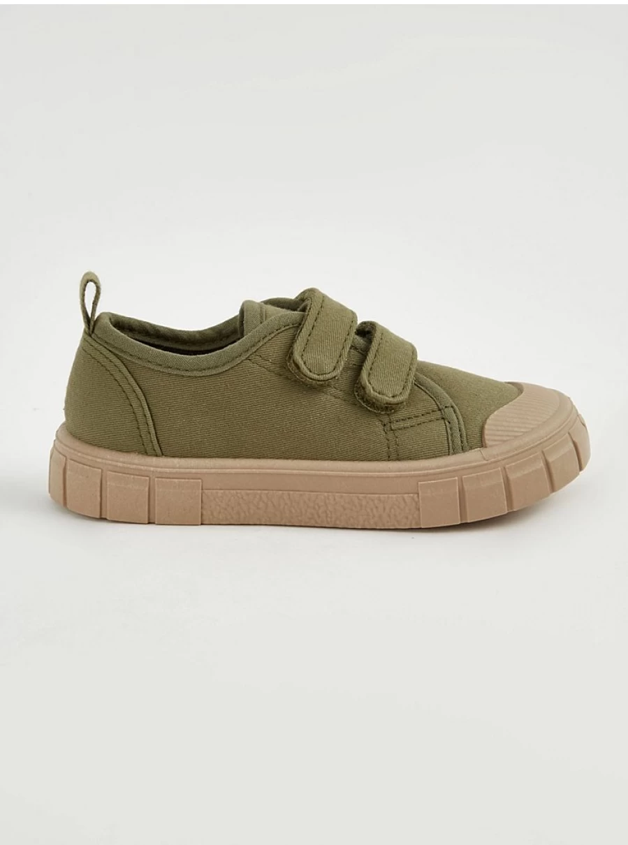 "George at Asda Boys' Khaki Double Strap Canvas Shoes – Reviews & Features"