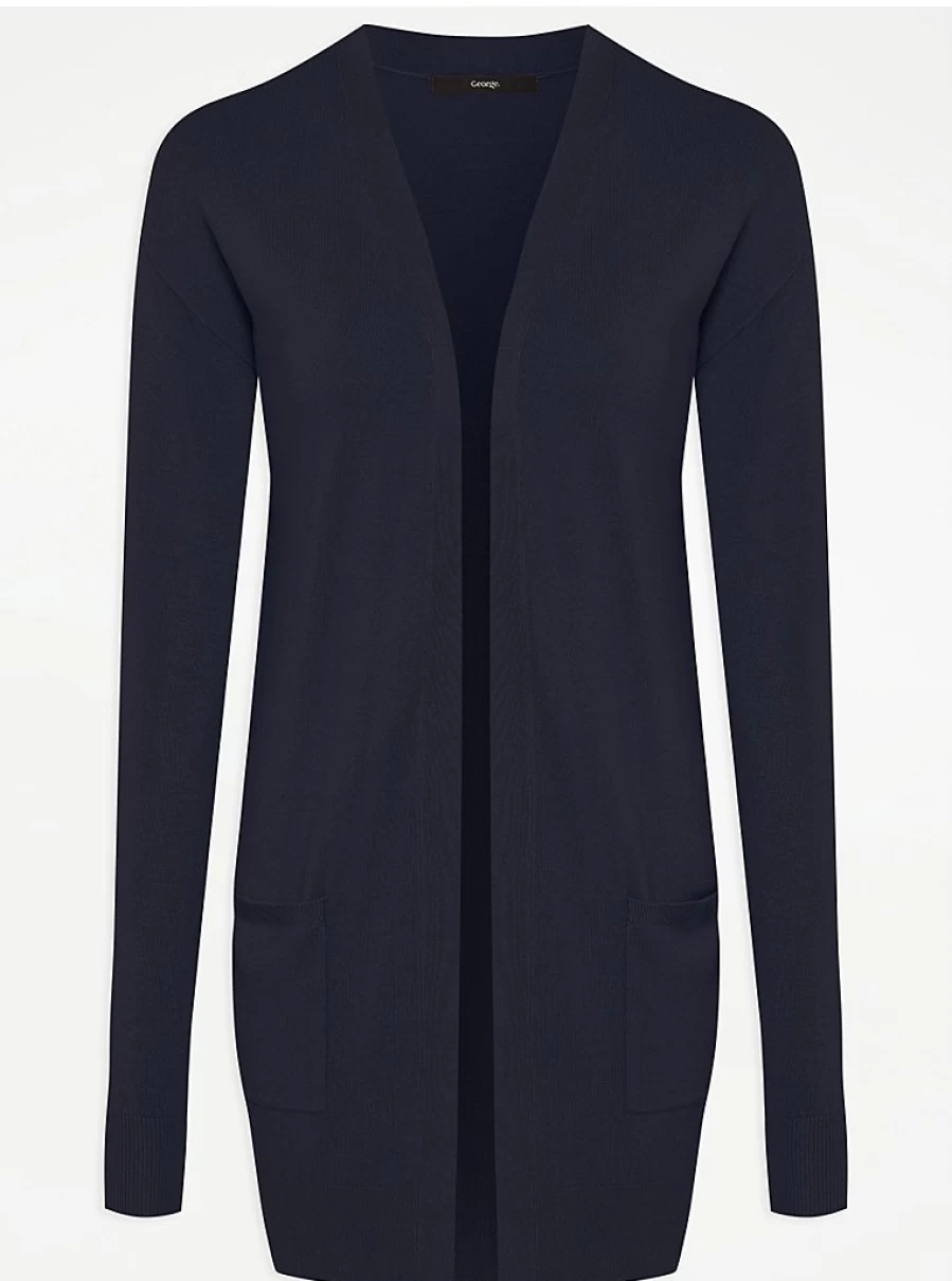 "George at Asda Women's Navy Edge-to-Edge Cardigan Review: Stylish & Comfortable"