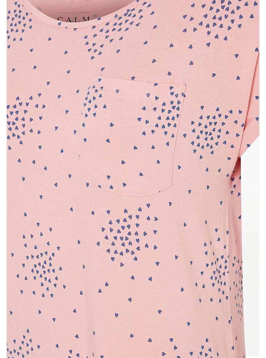"George at Asda Pink Heart Pocket Nightdress - Women's Lingerie Sleepwear Review"