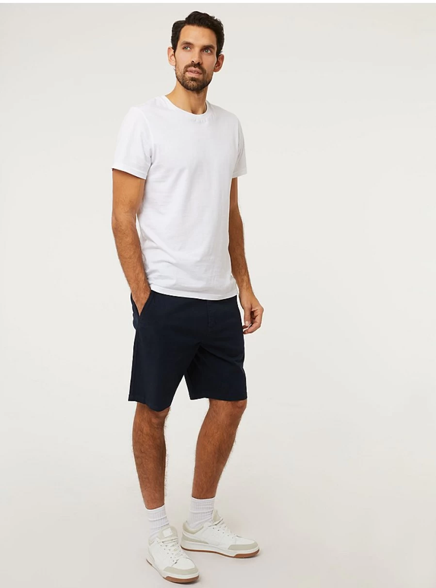 Men's Navy Chino Shorts by George at Asda | Comfort & Style | ASDA Fashion