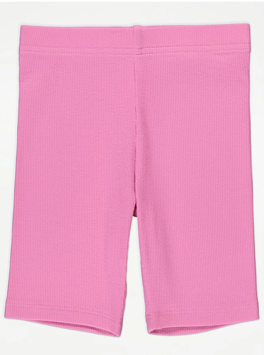 "George at Asda Kids Pink Boucle Sweatshirt and Cycling Shorts Set - Outfit Review"