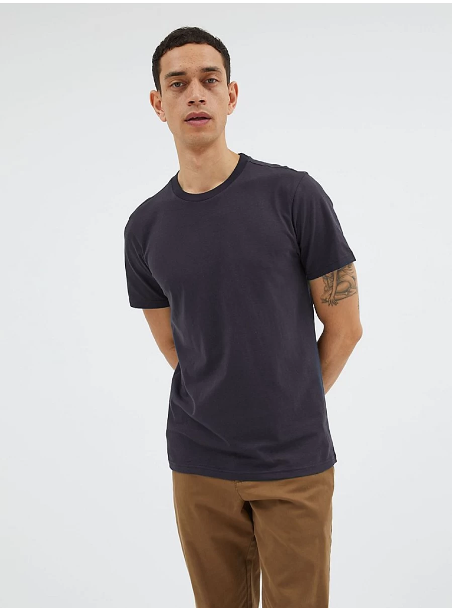 "George at Asda Men's Navy Slim Fit Plain T-Shirt | Comfortable & Stylish Basic Tee"
