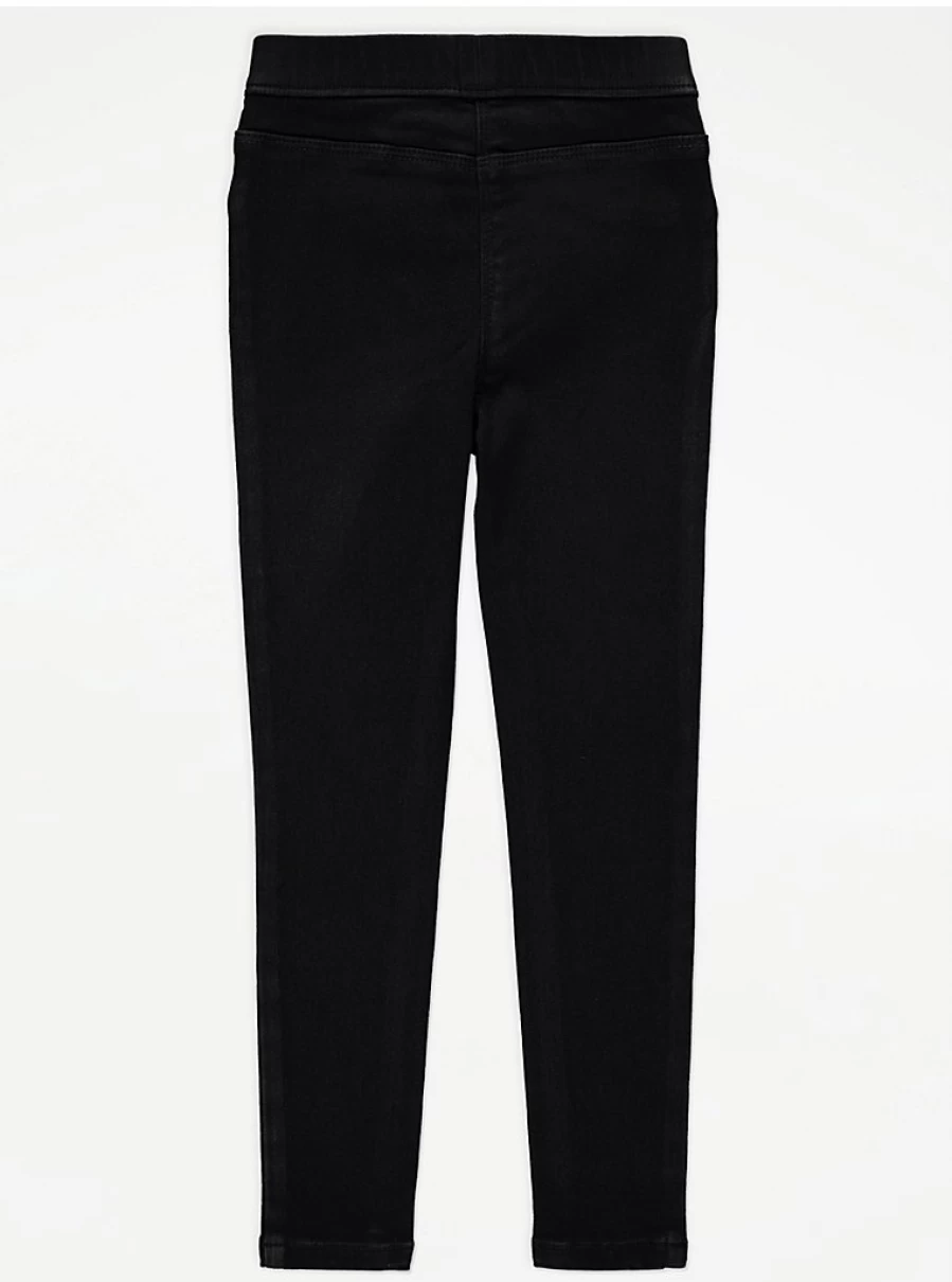 "George at Asda Kids' Black Mid Wash Jeggings | Comfortable & Stylish Review"
