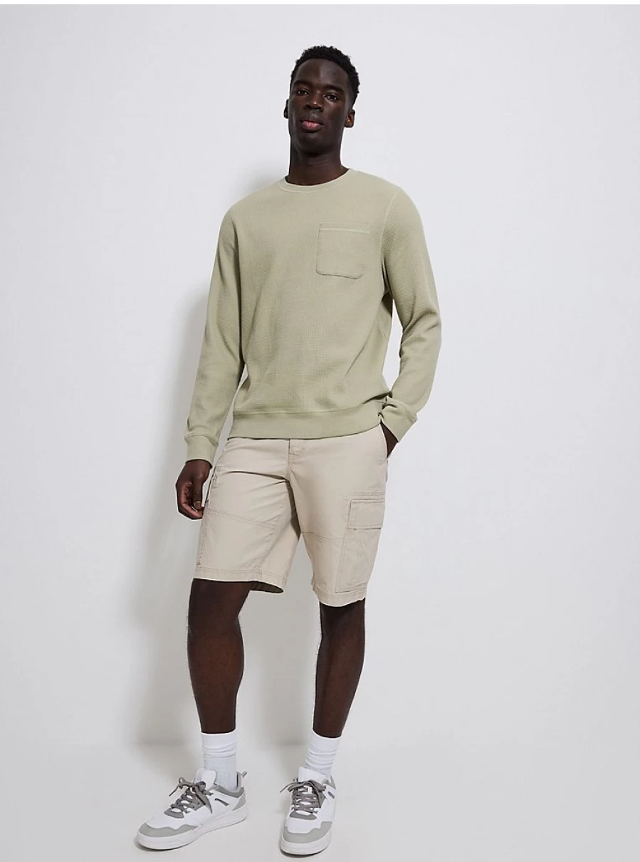 George at Asda Men's Stone Core Cargo Shorts | Durable & Stylish Casual Wear