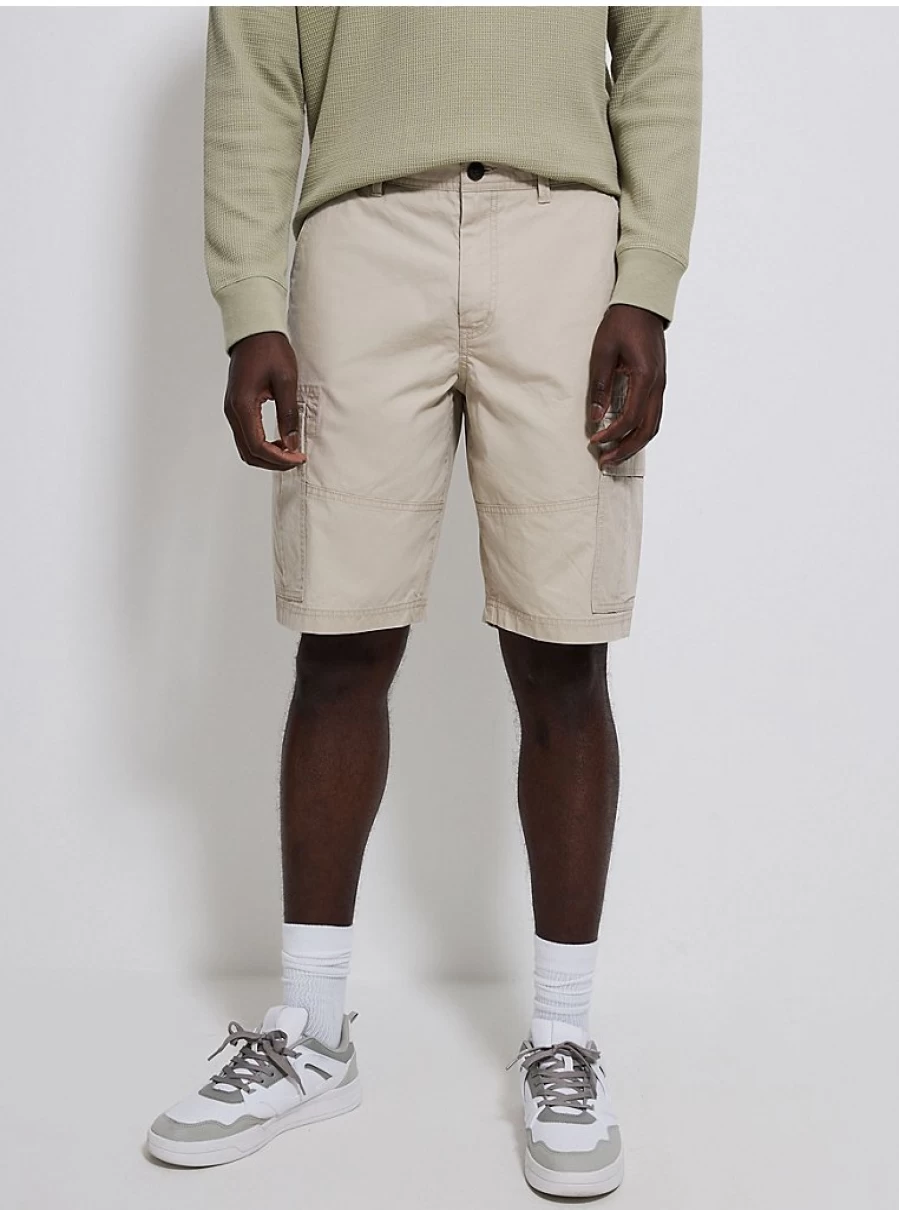 George at Asda Men's Stone Core Cargo Shorts | Durable & Stylish Casual Wear