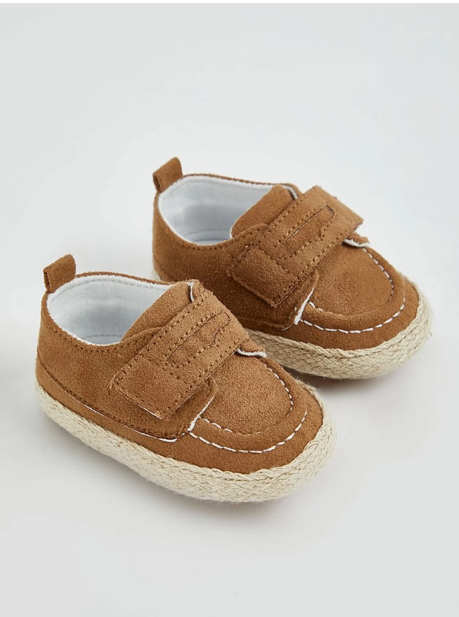 George at Asda Boys' Tan Smart Espadrille Shoes – Comfort & Style for Kids