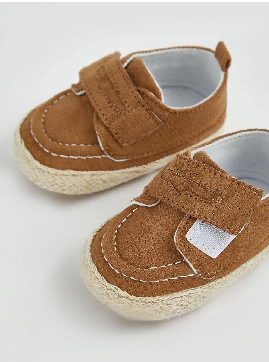 George at Asda Boys' Tan Smart Espadrille Shoes – Comfort & Style for Kids
