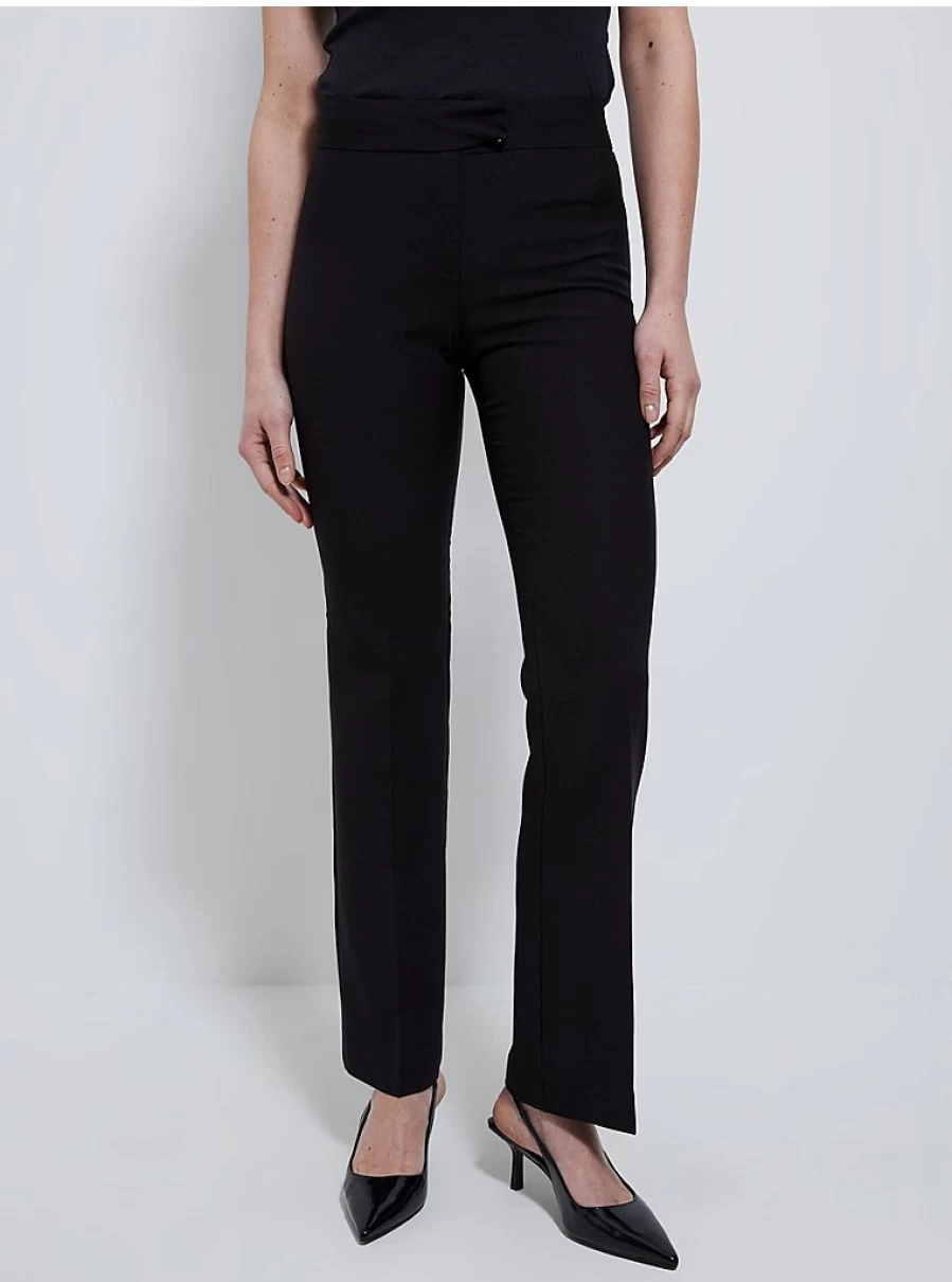 Women's Black Bootcut Trousers | Stretch Fit & Comfort | George at ASDA