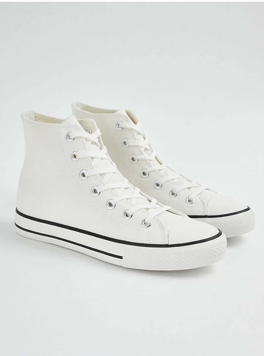 Women's White High-Top Sneakers | George at Asda | Comfort & Style