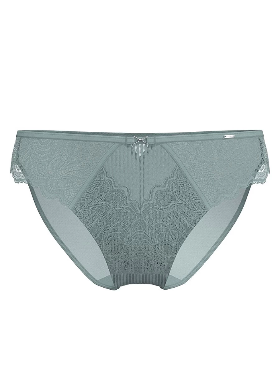 "Sage Green Scallop Lace High Leg Knickers | George at Asda Lingerie Review"