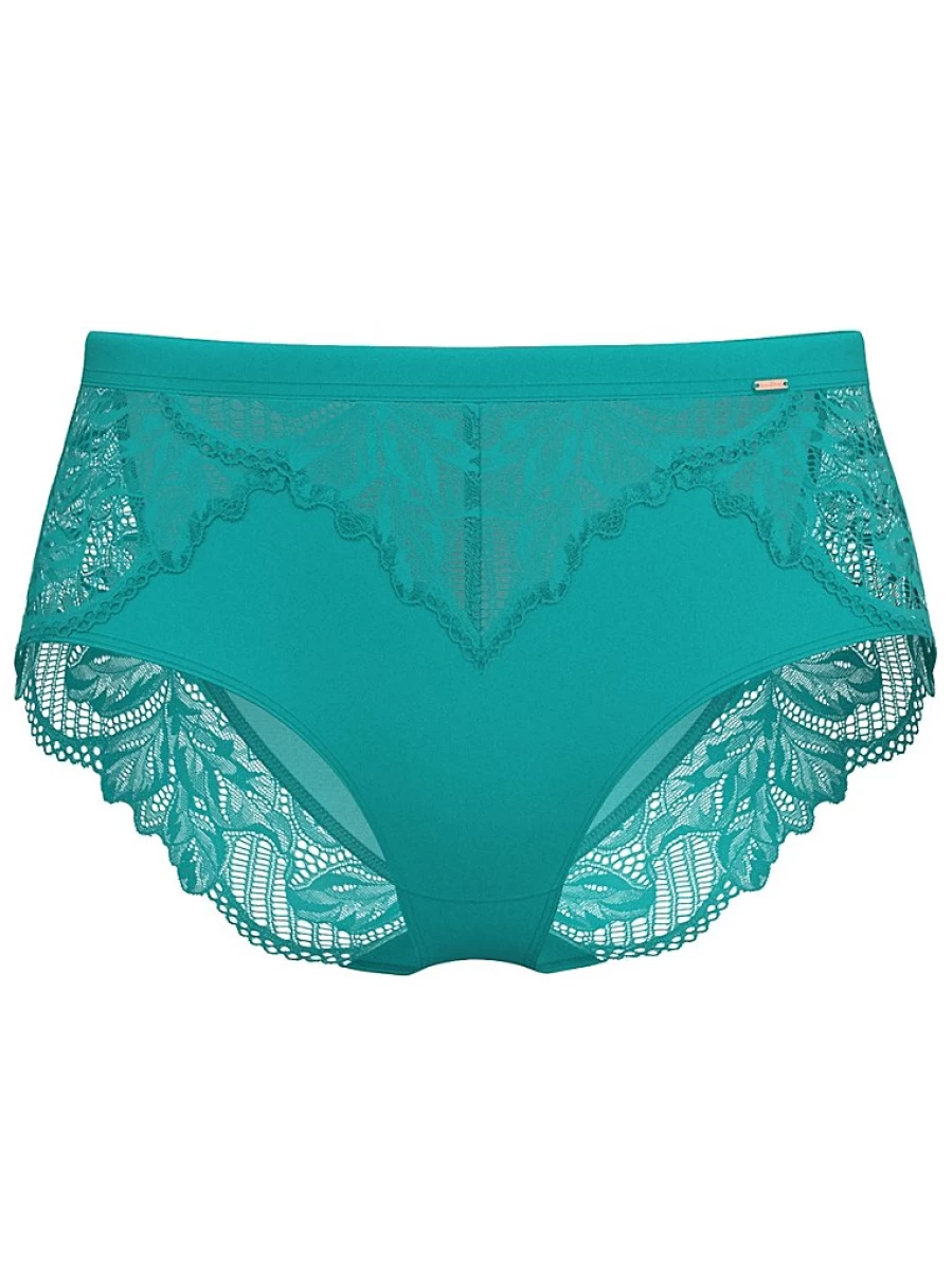 "George at Asda Entice Teal Floral Lace Short Knickers | Women's Lingerie Review"
