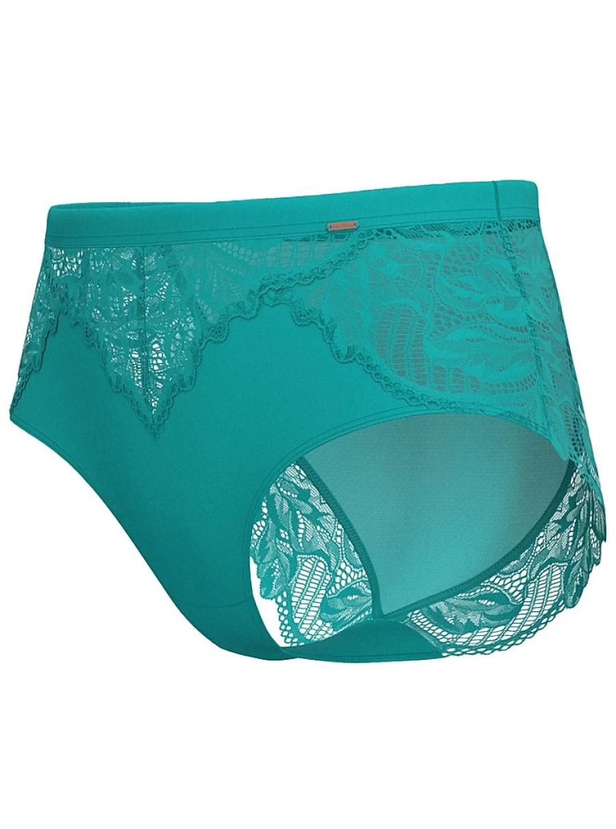 "George at Asda Entice Teal Floral Lace Short Knickers | Women's Lingerie Review"