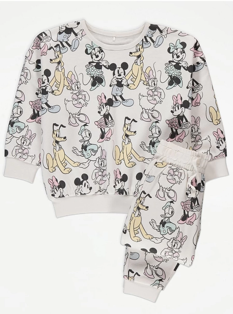 Disney Kids' Character Sweatshirt & Joggers Outfit Set by George at Asda