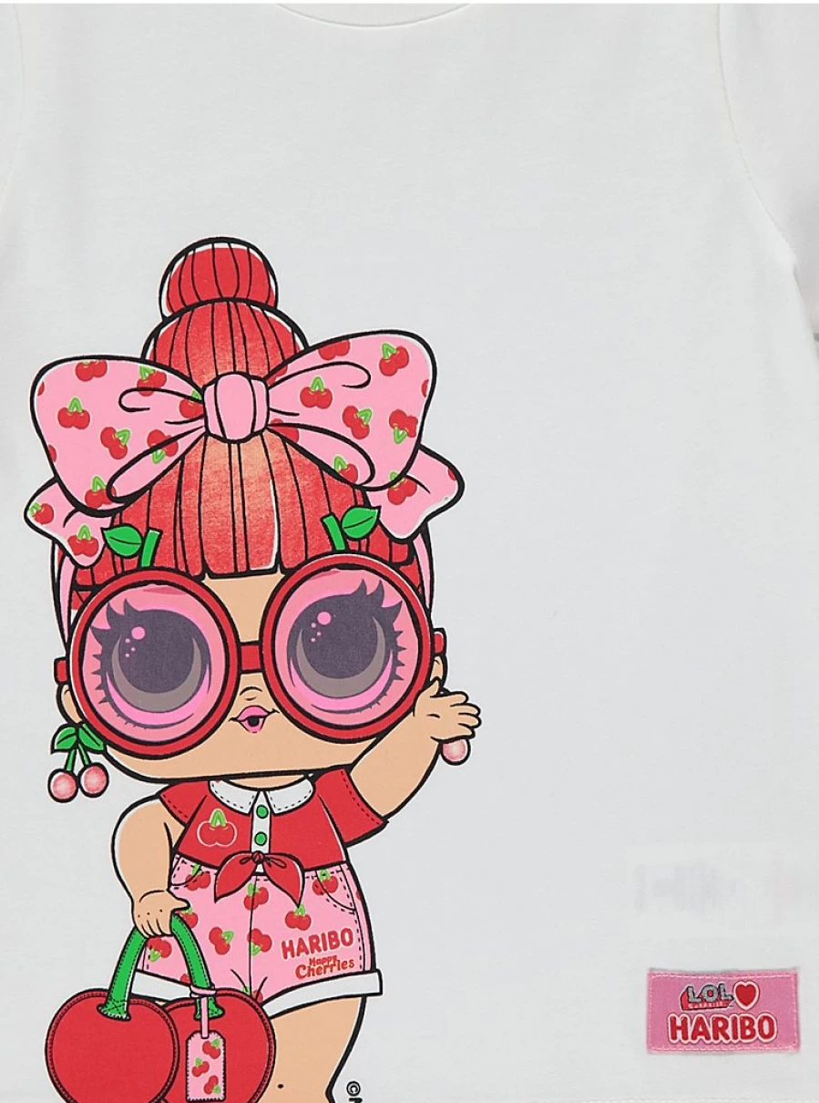 "L.O.L. Surprise! Girls' T-Shirt & Cycling Shorts Outfit Set | George at Asda"
