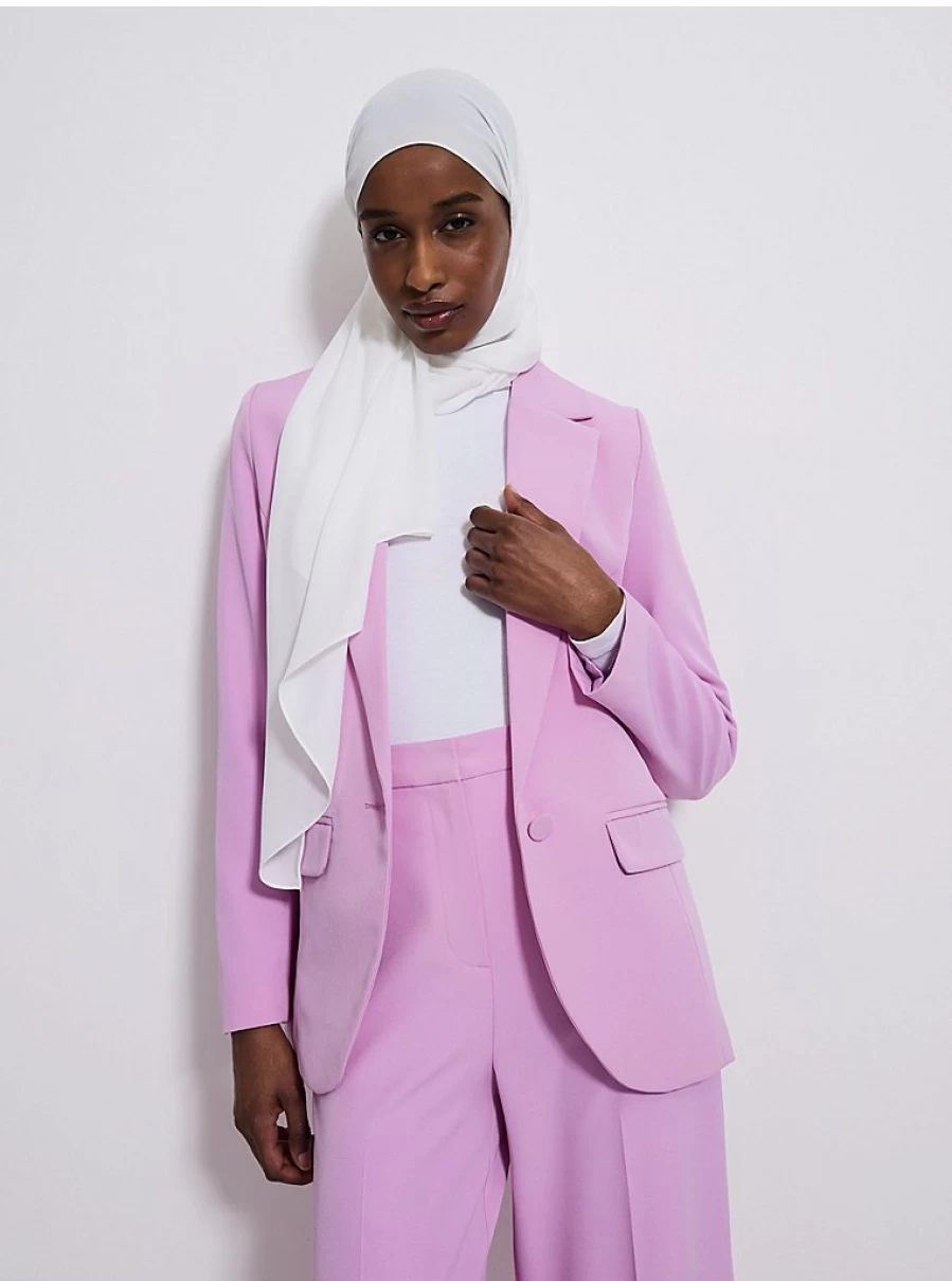 "George at Asda Women's Lilac Wide Leg Trousers | Comfort Fit & Stylish Design"