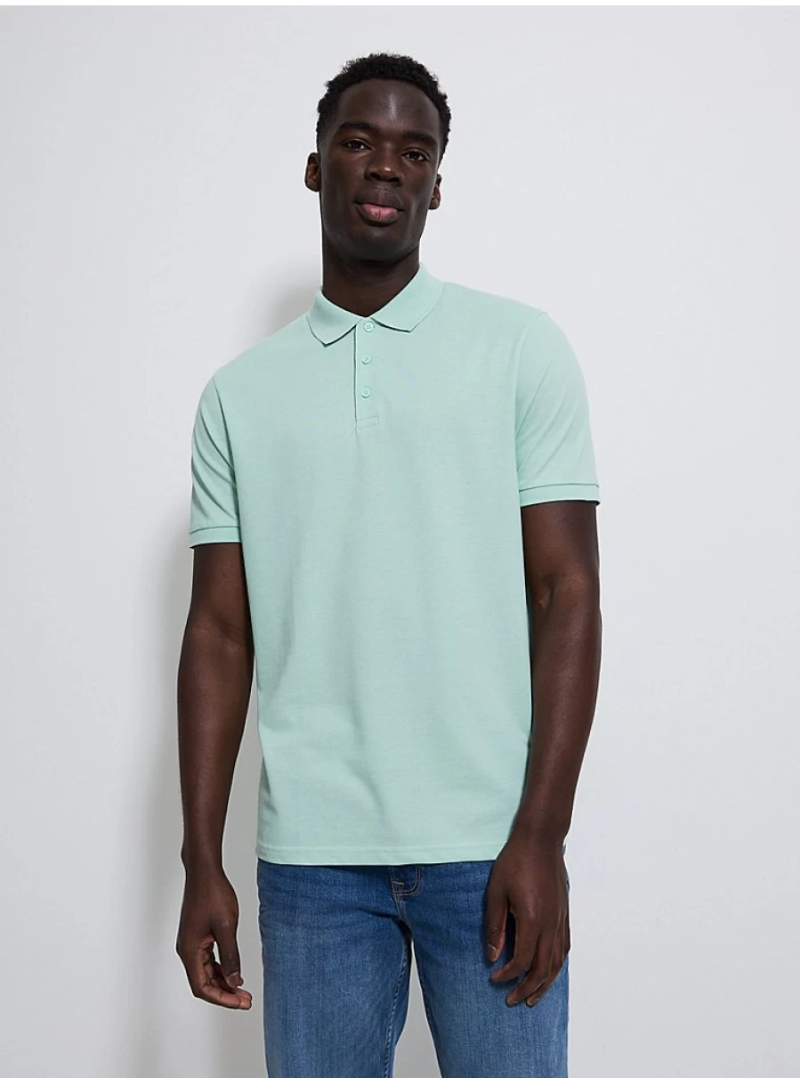 "George at Asda Men's Mint Green Marl Polo Shirt Review & Buying Guide"