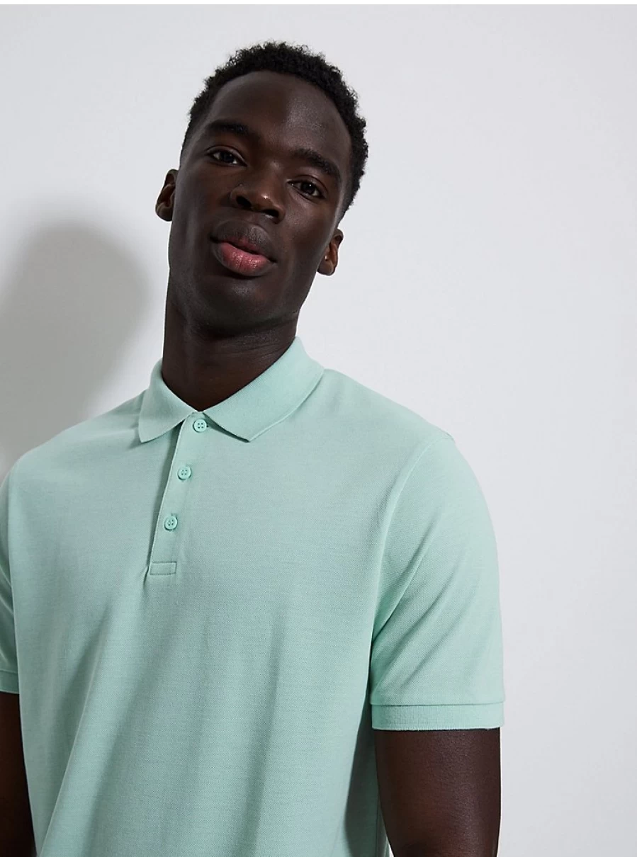 "George at Asda Men's Mint Green Marl Polo Shirt Review & Buying Guide"