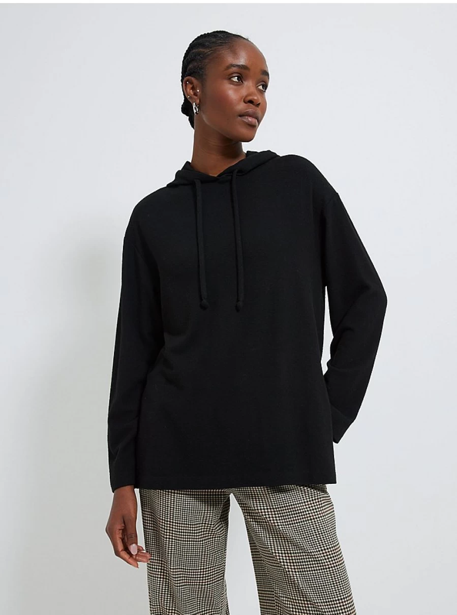 "George at Asda Women's Black Soft Touch Hoodie Review | Comfort & Style"