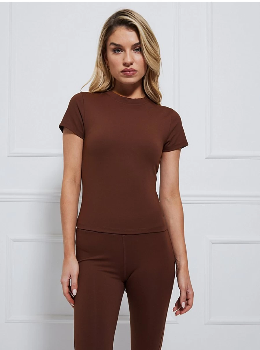 "George at Asda Women's Billie Faiers Chocolate Active Short Sleeve Top Review"