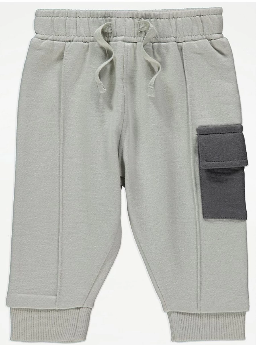 "George at Asda Boys' Khaki Colour Block Long Sleeve Top and Joggers Set Review"