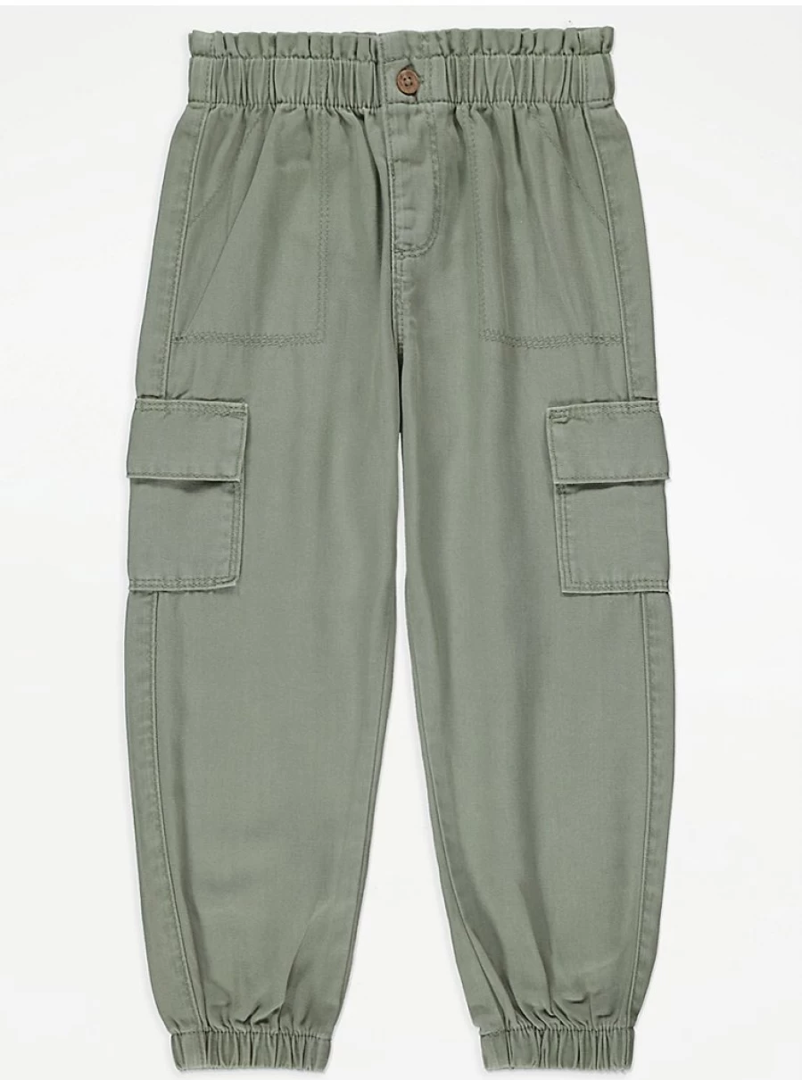"George at Asda Kids Khaki Cargo Trousers – Comfortable & Durable Review"